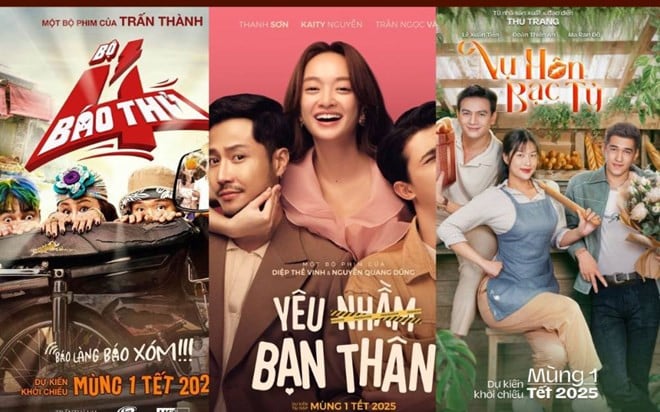 Vietnamese cinema crowd watching a new theatrical release