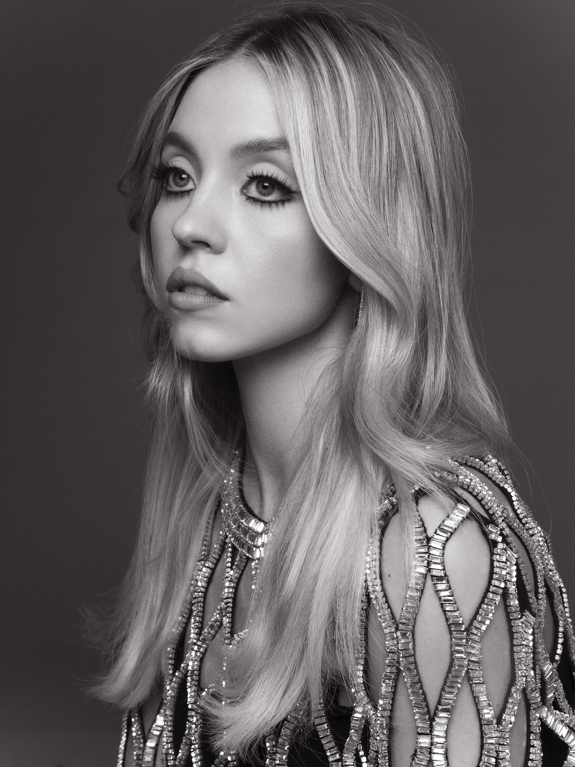 Sydney Sweeney as Kim Novak in Scandalous