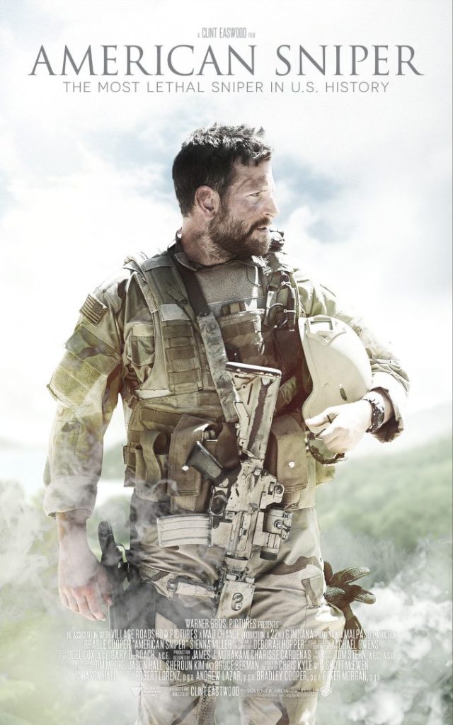 Bradley Cooper as Chris Kyle in American Sniper Bradley Cooper as Chris Kyle in American Sniper