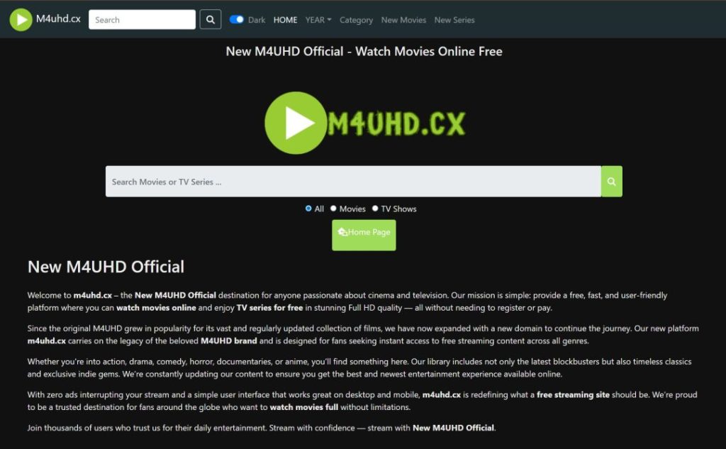 M4uHD.cx new m4uhd movies