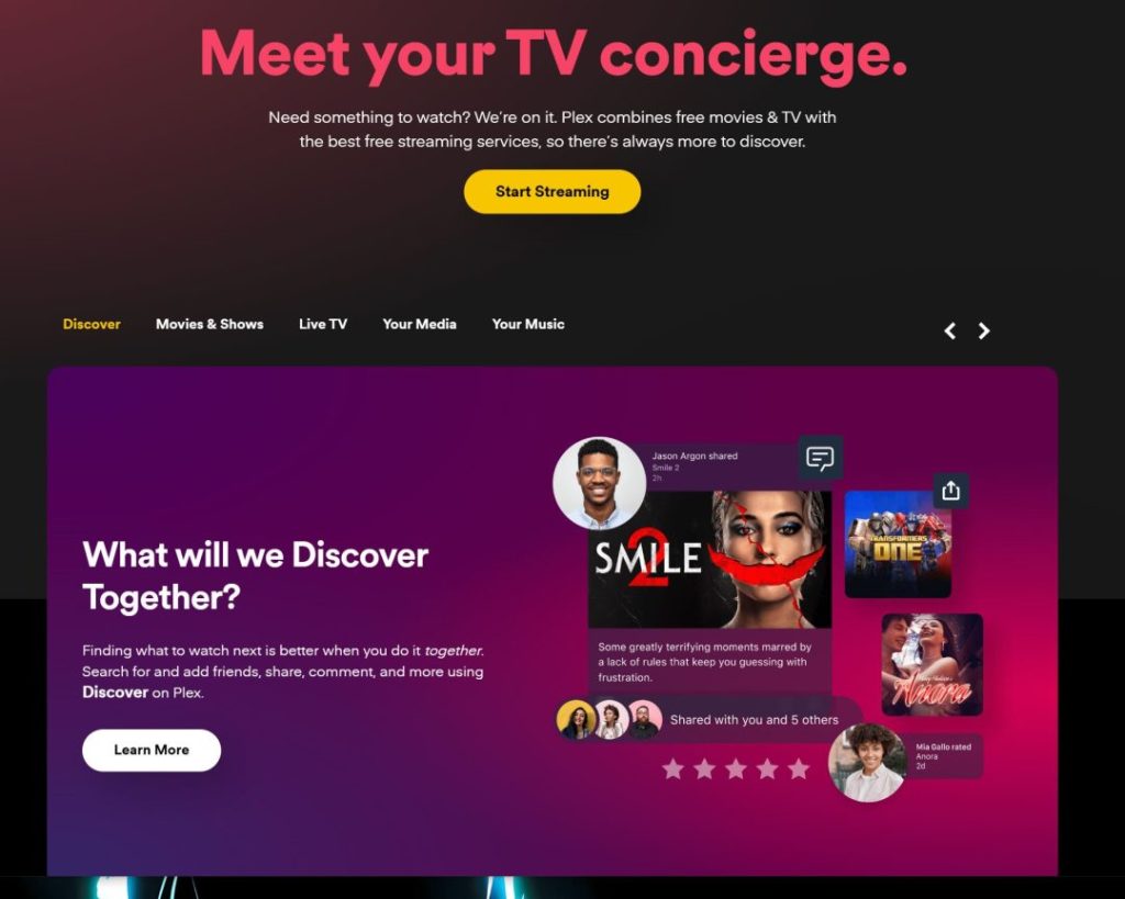Plex TV