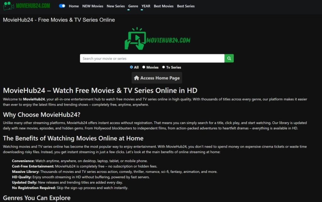 MovieHub24 
